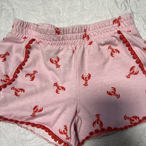 Crewcuts Lobster Print Shorts Size 2/3 - Picture 3 of 6
